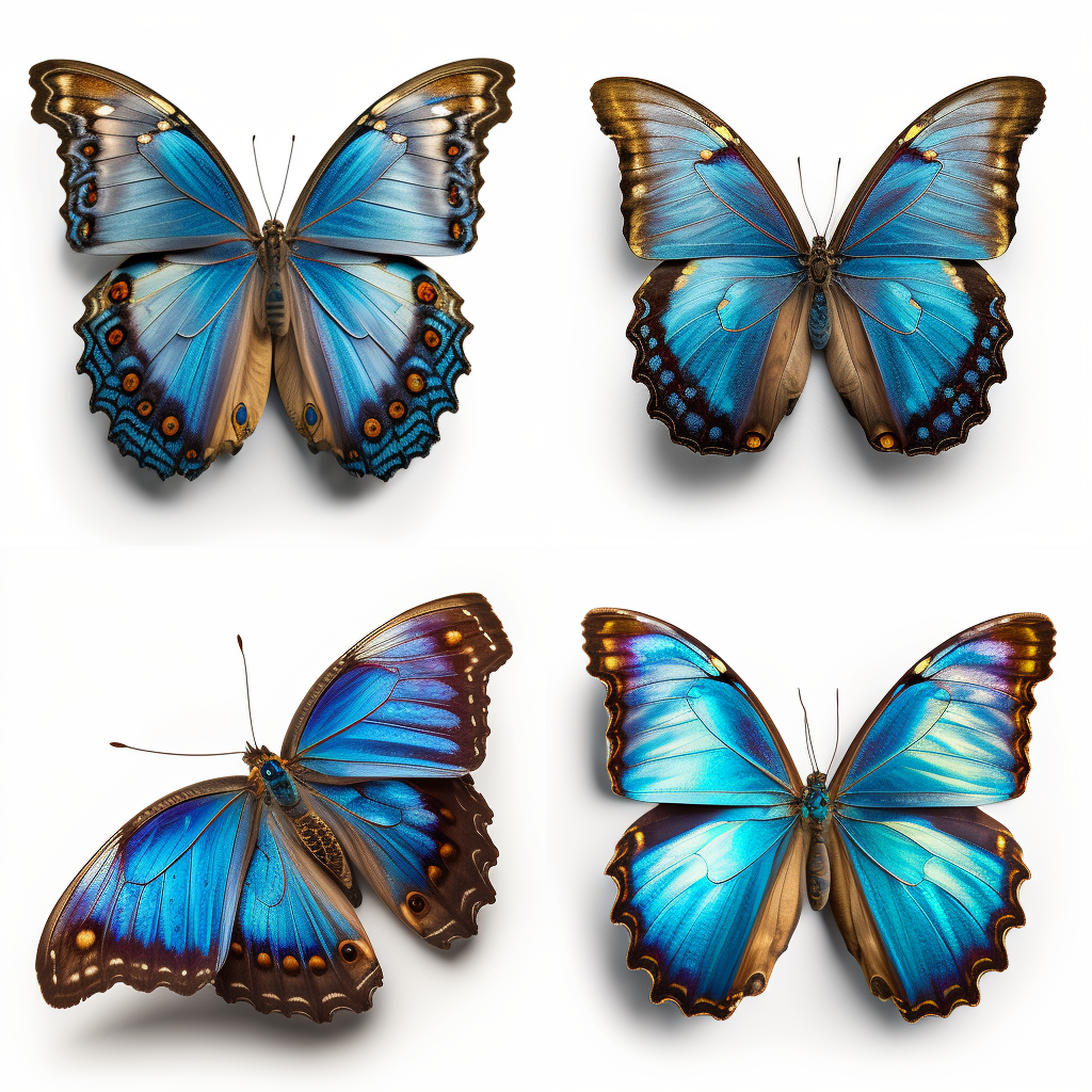 chriegu_Blue_Morpho_Butterfly_with_a_pin_in_its_back_against_a__2806f6fb-e70a-4c2d-8ebf-b088eedc878b